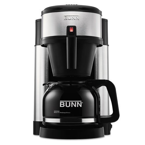 BUNN Velocity Brew 10-Cup Black Residential Drip Coffee Maker at