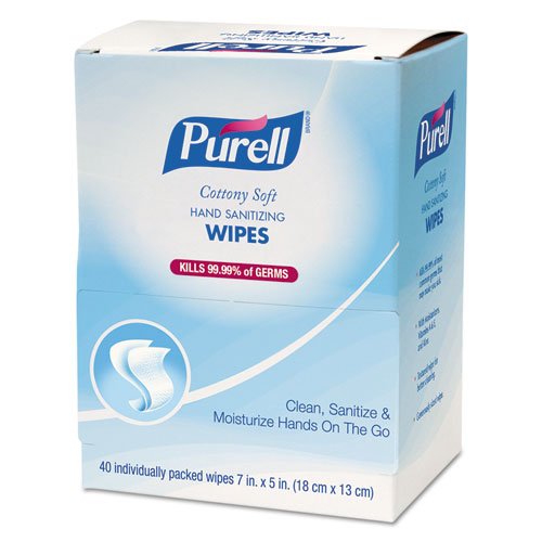 Purell Cottony Soft Individually Wrapped Hand Sanitizing Wipes 5 X 7 480 Sheetsct · Smiths