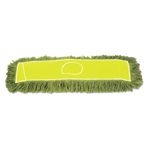 Boardwalk Echo Dustmop, Synthetic/Cotton, 24w x 5d, Green 12 Each ...