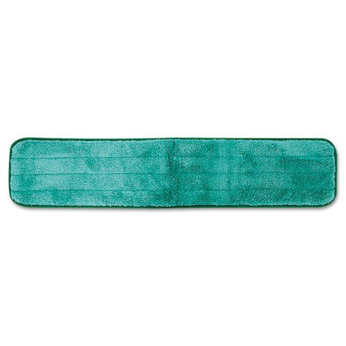 Rubbermaid HYGEN Microfiber Fringed Dust Mop Pad, 24w x 9d, Green